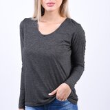 Bluza Vascoza PIECES Billo Black Bright White